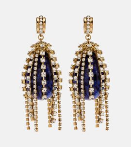 Chloe Chloé Crystal-embellished drop earrings
