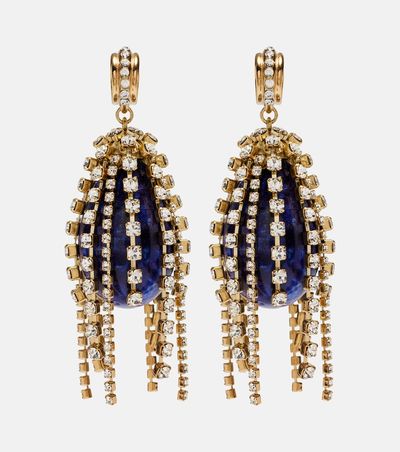 Chloe Chloé Crystal-embellished drop earrings