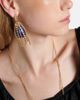 Chloe Chloé Crystal-embellished drop earrings - 3
