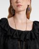 Chloe Chloé Crystal-embellished drop earrings - 4