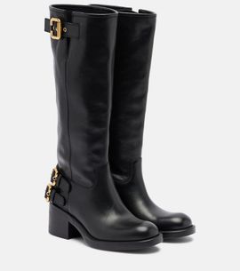 Chloe Chloé Dakota leather biker boots
