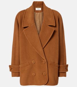 Chloe ChloÃ© Double-breasted virgin-wool coat