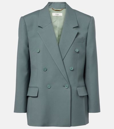 Chloe Chloé Double-breasted wool blazer