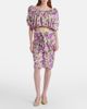Chloe Chloé Draped floral silk midi skirt - 2