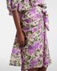Chloe Chloé Draped floral silk midi skirt - 5