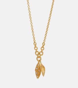 Chloe ChloÃ© Faux pearl-embellished chain necklace