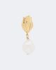 Chloe Chloé Faux pearl brass earrings - 2