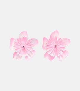 Chloe Chloé Floral clip-on earrings