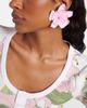 Chloe Chloé Floral clip-on earrings - 3