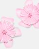 Chloe Chloé Floral clip-on earrings - 4