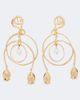 Chloe Chloé Floral faux-pearl drop earrings - 1