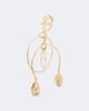 Chloe Chloé Floral faux-pearl drop earrings - 2