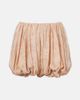 Chloe ChloÃ© Floral pleated silk charmeuse shorts - 1