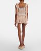 Chloe ChloÃ© Floral pleated silk charmeuse shorts - 5