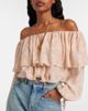 Chloe ChloÃ© Floral silk charmeuse top - 2