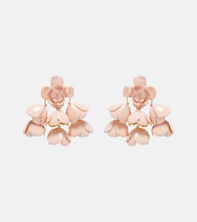 Chloe ChloÃ© Flower Cloud enamel drop earrings