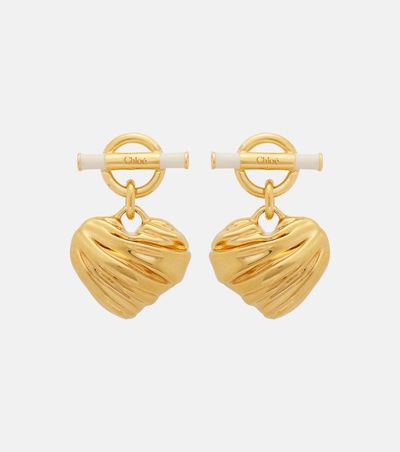 Chloe ChloÃ© Heart drop earrings