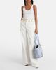 Chloe ChloÃ© High-rise cotton canvas flared pants - 2