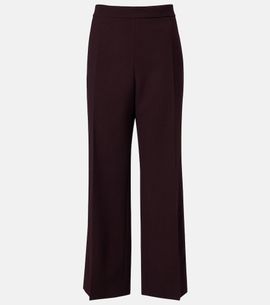 Chloe Chloé High-rise virgin wool wide-leg pants