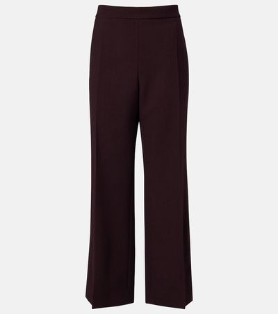 Chloe Chloé High-rise virgin wool wide-leg pants