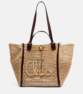 Chloe ChloÃ© Iconic Large raffia tote bag