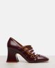 Chloe ChloÃ© Janis 80 leather Mary Jane pumps - 4