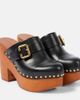 Chloe ChloÃ© Jeannette 115 studded leather clogs - 1