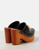 Chloe ChloÃ© Jeannette 115 studded leather clogs - 3