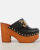 Chloe ChloÃ© Jeannette 115 studded leather clogs - 6