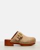 Chloe ChloÃ© Jeannette 40 embellished suede clogs - 3