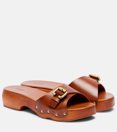 Chloe ChloÃ© Jeannette leather mules