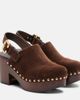 Chloe ChloÃ© Jeannette suede clogs - 1