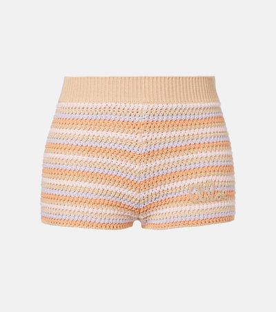 Chloe ChloÃ© Knitted cotton shorts
