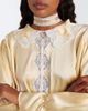 Chloe Chloé Lace-trimmed floral choker - 3