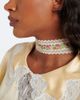 Chloe Chloé Lace-trimmed floral choker - 5
