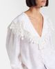 Chloe ChloÃ© Lace-trimmed floral jacquard silk blouse - 4