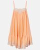 Chloe Chloé Lace-trimmed silk georgette minidress - 1