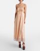 Chloe Chloé Lace-trimmed silk jacquard midi dress - 2