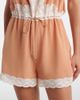 Chloe Chloé Lace-trimmed silk romper - 4