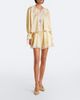 Chloe ChloÃ© Lace-trimmed silk satin blouse - 6