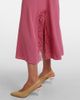 Chloe ChloÃ© Lace-trimmed silk slip dress - 4