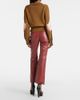 Chloe Chloé Leather flared pants - 3