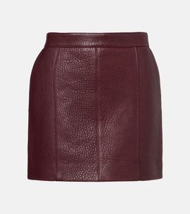 Chloe Chloé Leather miniskirt