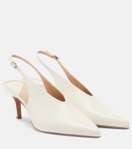 Chloe ChloÃ© Leather slingback pumps