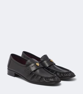 Chloe Chloé Letti leather penny loafers