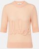 Chloe Chloé Logo alpaca and silk sweater - 1