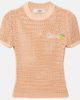 Chloe ChloÃ© Logo crochet cotton top - 1