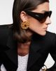 Chloe Chloé Logo oversized sunglasses - 6