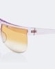 Chloe Chloé Logo shield sunglasses - 2