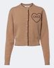 Chloe Chloé Logo wool and cashmere cardigan - 1